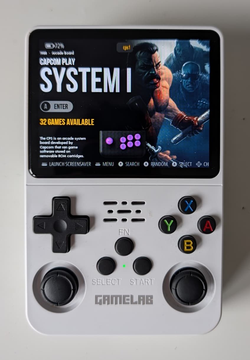 GAMELAB Handheld Retro Console – 20,000 Games Built In - thumbnail 2
